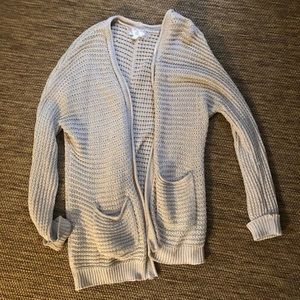 Neutral Knit Cardigan Size Medium